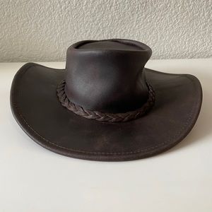 Minnetonka Leather Hat